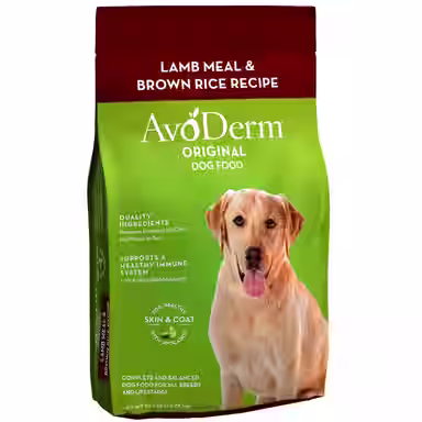 AvoDerm Original Lamb Meal & Brown Rice Recipe