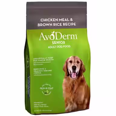 AvoDerm Senior Chicken Meal & Brown Rice Recipe