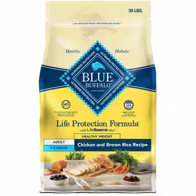 Blue Buffalo Life Protection Formula Healthy Weight Adult Chicken & Brown Rice Recipe