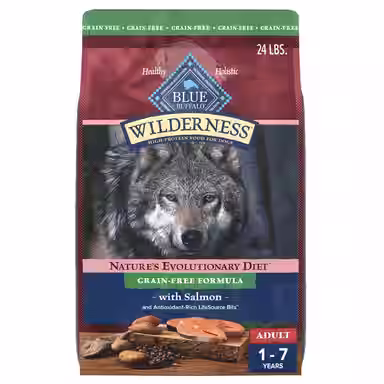 Blue Buffalo Wilderness Salmon Recipe Adult High-Protein