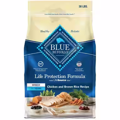 Blue Buffalo Life Protection Formula Senior Chicken & Brown Rice Recipe