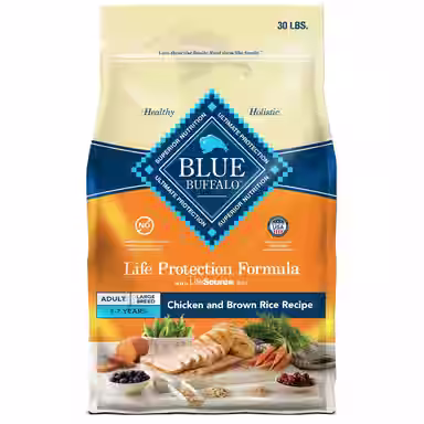 Blue Buffalo Life Protection Formula Large Breed Adult Chicken & Brown Rice Recipe