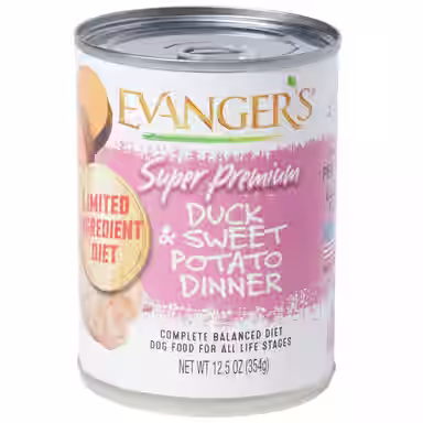 Evanger's Super Premium Duck & Sweet Potato Dinner