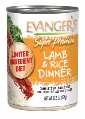 Evanger's Super Premium Lamb & Rice Dinner