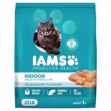 Iams Proactive Health Indoor Weight & Hairball Care Chicken & Turkey Recipe