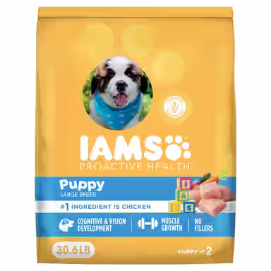 Iams Proactive Health Large Breed Puppy with Real Chicken