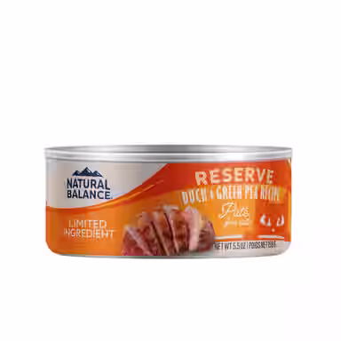 Natural Balance Limited Ingredient Reserve Duck & Green Pea Recipe