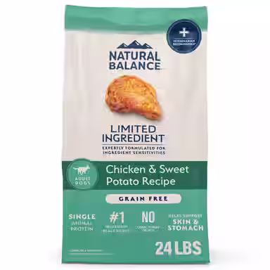 Natural Balance Limited Ingredient Grain-Free Chicken & Sweet Potato Recipe