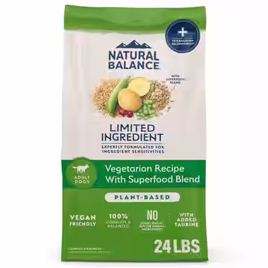 Natural Balance Limited Ingredient Vegetarian Recipe