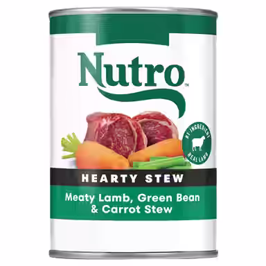 Nutro Hearty Stew Meaty Lamb, Green Bean & Carrot Cuts in Gravy