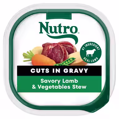 Nutro Grain-Free Savory Lamb & Vegetables Stew Cuts in Gravy