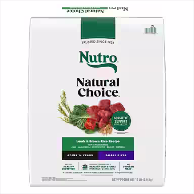 Nutro Natural Choice Adult Small Bites Lamb & Brown Rice Recipe