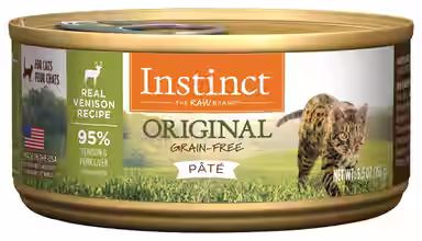 Instinct Original Real Venison Recipe Grain-Free Pate