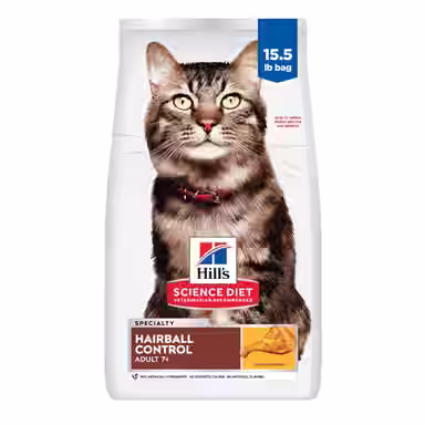 Hill's Science Diet Senior 7+ Hairball Control Chicken Recipe