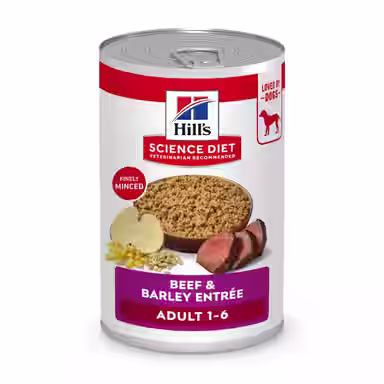 Hill's Science Diet Adult Beef & Barley Entree