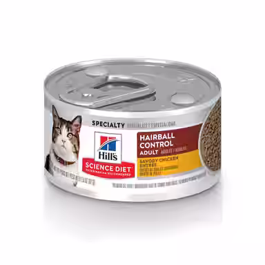 Hill's Science Diet Adult Hairball Control Savory Chicken Entree