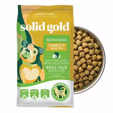 Solid Gold Sensitive Stomach Oatmeal, Pearled Barley & Ocean Fish Meal Whole Grain