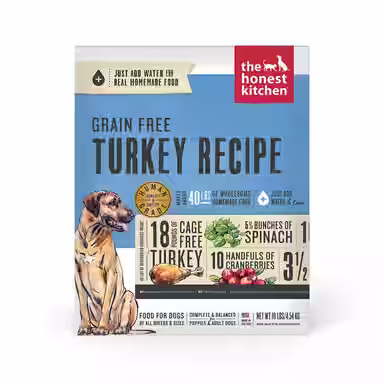 The Honest Kitchen Human Grade Wholemade Grain-Free Turkey Dehydrated
