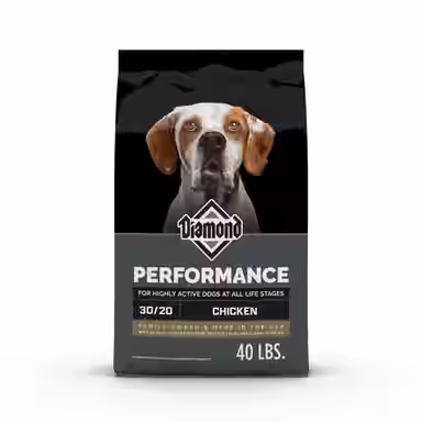 Diamond Performance All Life Stages 30/20 for Highly Active, Hard Working & Athletic Dogs Dry Food