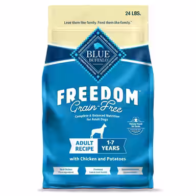 Blue Buffalo Freedom Complete & Balanced Nutrition Adult Grain-Free Chicken & Potatoes