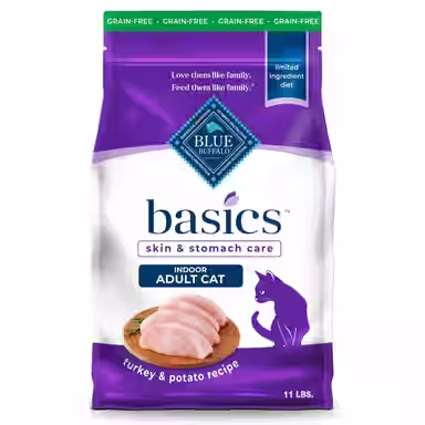 Blue Buffalo Basics Skin & Stomach Care Grain-Free Turkey & Potato Recipe
