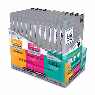 I and Love and You Feed Meow Variety Pack Grain-Free Chunks In Gravy