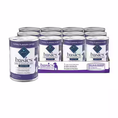 Blue Buffalo Basics Skin & Stomach Care Grain-Free Turkey & Potato Recipe