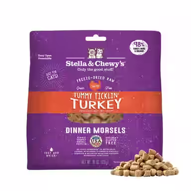 Stella & Chewy's Tummy Ticklin' Turkey Dinner Morsels Freeze-Dried