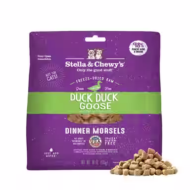 Stella & Chewy's Duck Duck Goose Dinner Morsels Freeze-Dried
