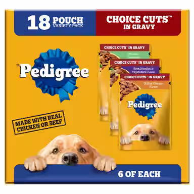 Pedigree Choice Cuts in Gravy Variety Pack