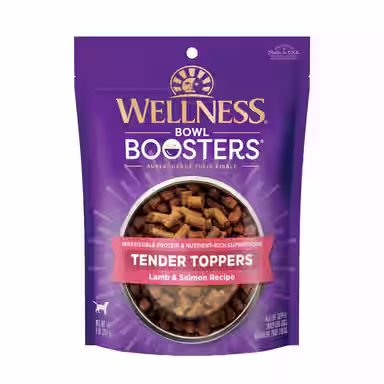 Wellness Bowl Boosters Tender Toppers Grain-Free Lamb & Salmon