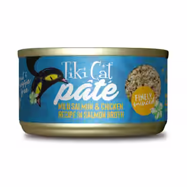 Tiki Cat Luau Wild Salmon & Chicken Pate