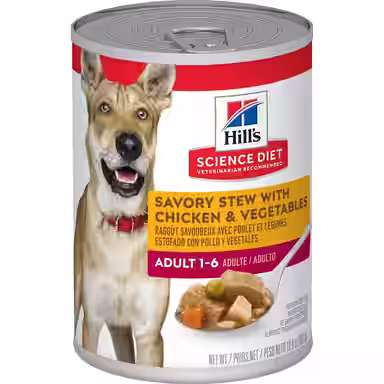 Hill's Science Diet Adult Savory Stew with Chicken & Vegetables