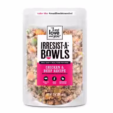 I and Love and You Irresist-a-Bowls Grain-Free Chicken & Beef Recipe