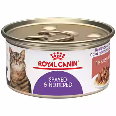 Royal Canin Feline Health Nutrition Spayed/Neutered Thin Slices in Gravy