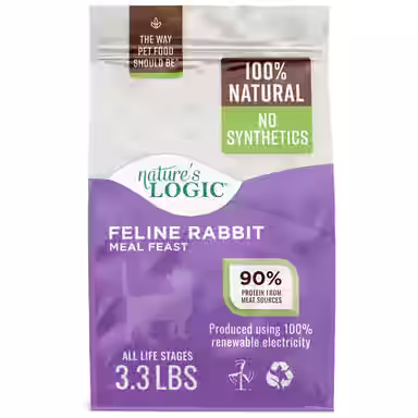 Nature's Logic 100% Natural Feline Rabbit Meal Feast All Life Stages