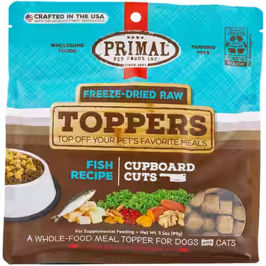 Primal Cupboard Cuts Fish Grain-Free Freeze-Dried