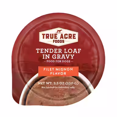 True Acre Foods Filet Mignon Flavor Tender Loaf in Gravy,