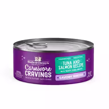 Stella & Chewy's Savory Shreds Tuna & Salmon Flavored Shredded