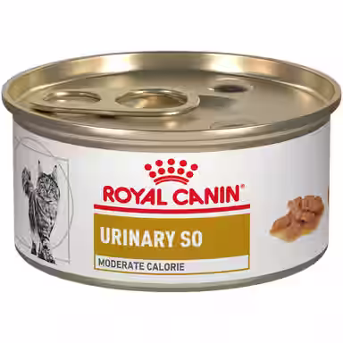 Royal Canin Veterinary Diet Adult Urinary SO Moderate Calorie Morsels in Gravy