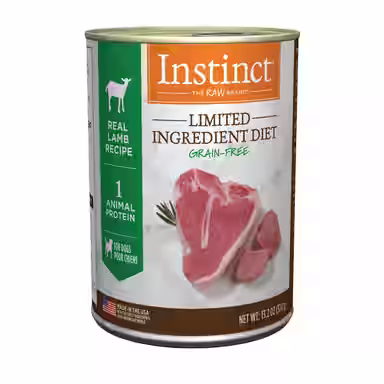 Instinct Limited Ingredient Diet Adult Grain-Free Real Lamb Recipe