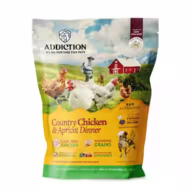 Addiction Country Chicken & Apricot Dinner Raw Dehydrated