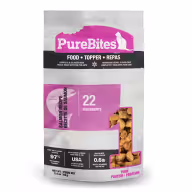 PureBites Salmon Freeze-Dried Topper