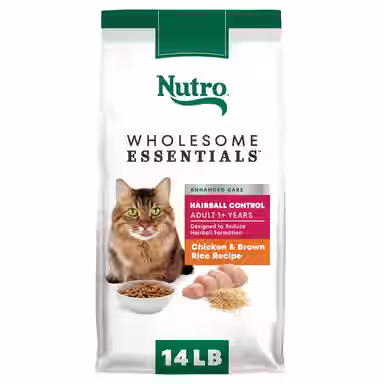 Nutro Wholesome Essentials Chicken & Brown Rice Recipe Hairball Control