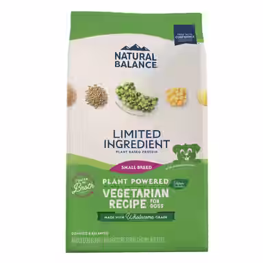 Natural Balance Limited Ingredient Vegetarian Small Breed Recipe