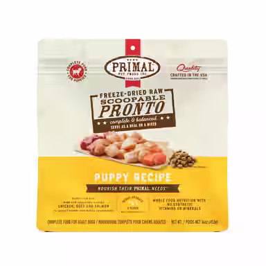 Primal Raw Pronto Puppy Recipe Dog Freeze-Dried Food