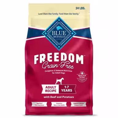 Blue Buffalo Freedom Complete & Balanced Nutrition Adult Grain-Free Beef & Potatoes