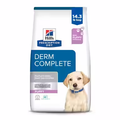 Hill's Prescription Diet Derm Complete Puppy Environmental/Food Sensitivities Rice & Egg Recipe