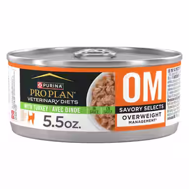 Purina Pro Plan Veterinary Diets OM Overweight Management Savory Selects