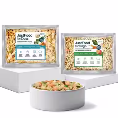 JustFoodForDogs Puppy Variety Pack Fish & Chicken Fresh